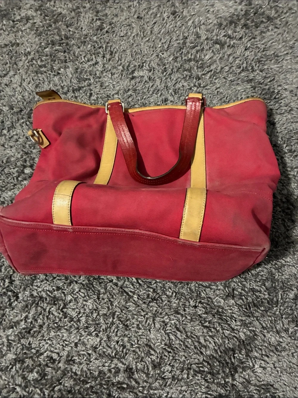 Red coach bag - Picture 5 of 5